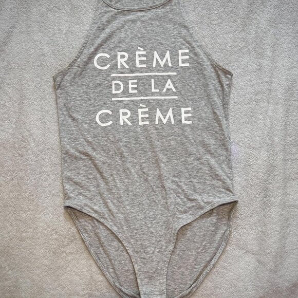 Factorie grey sleeveless bodysuit - Picture 1 of 2